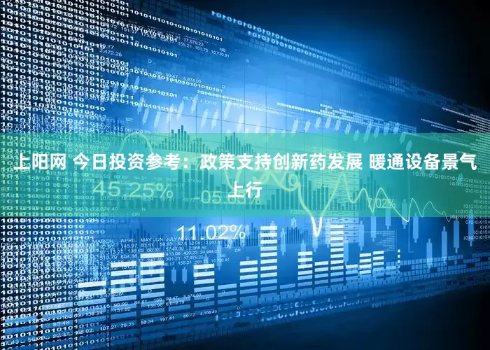 上阳网 今日投资参考：政策支持创新药发展 暖通设备景气上行